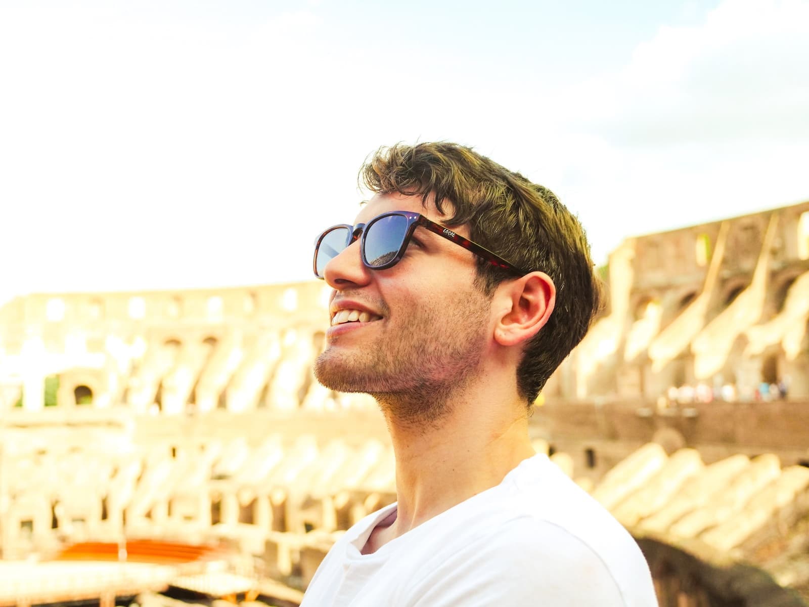 The Colosseum in Rome, Italy