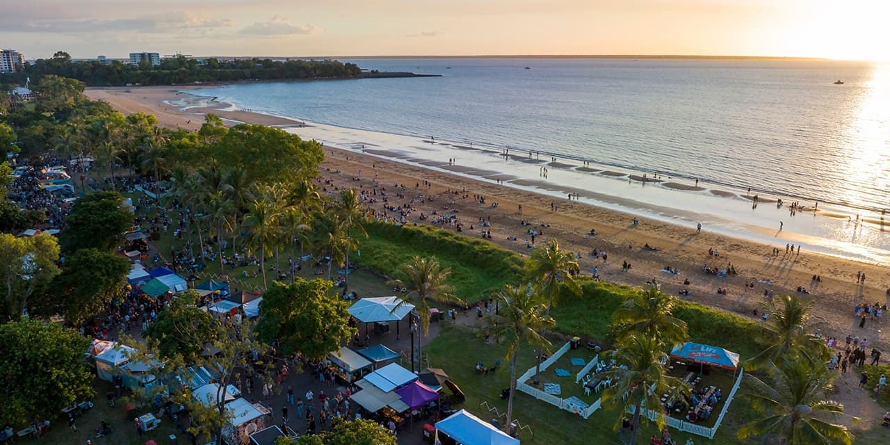 Mindil Beach Sunset Market - Credit: Tourism NT & Helen Orr