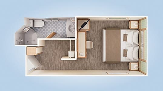 Interior floor plan, Carnival Adventure
