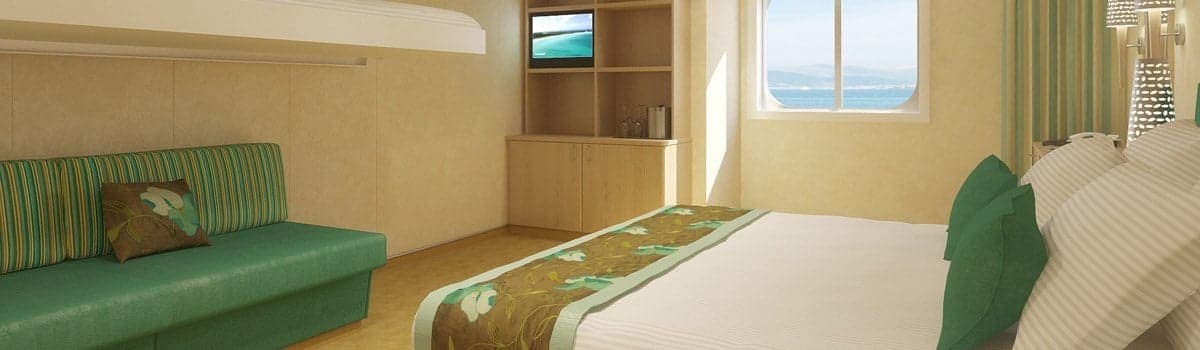 Cloud 9 Spa Ocean View (Walkway View) stateroom, Carnival Breeze