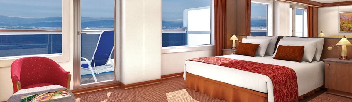 Grand Suite stateroom, Carnival Dream