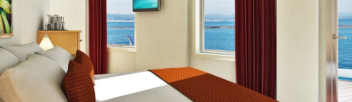 Premium Vista Balcony stateroom, Carnival Dream