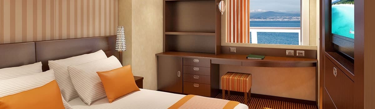 Captain's Suite stateroom, Carnival Glory