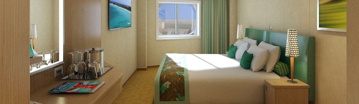Cloud 9 Spa Ocean View (Walkway View) stateroom, Carnival Horizon