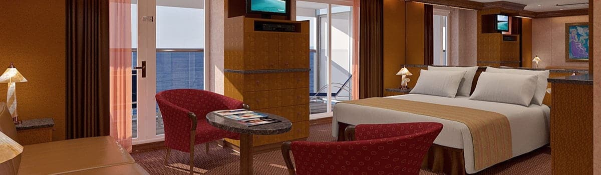 Grand Suite stateroom, Carnival Legend