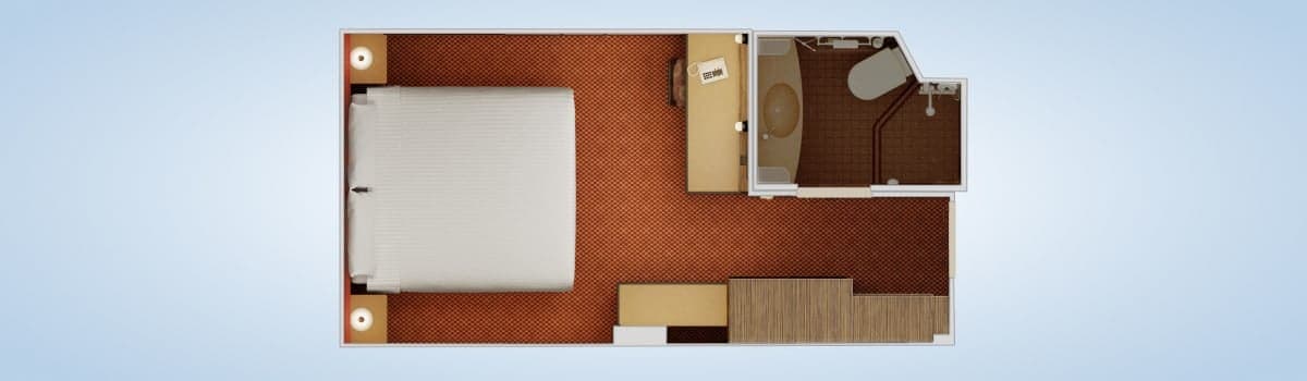 Cloud 9 Spa Interior floor plan, Carnival Luminosa