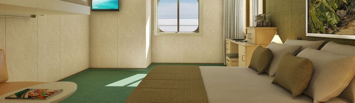 Cloud 9 Spa Ocean View (Walkway View) stateroom, Carnival Magic