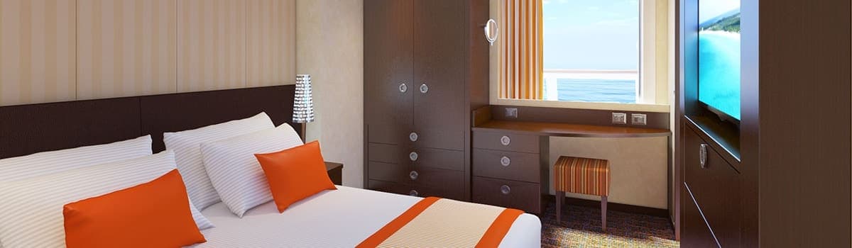 Captain's Suite stateroom, Carnival Radiance