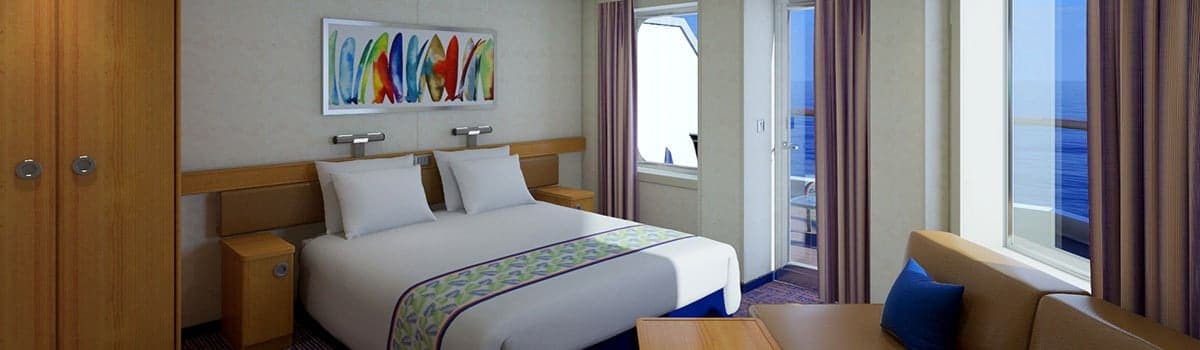 Premium Vista Balcony stateroom, Carnival Sunrise