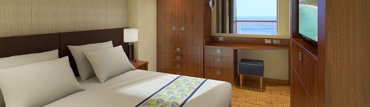 Captain's Suite stateroom, Carnival Sunrise