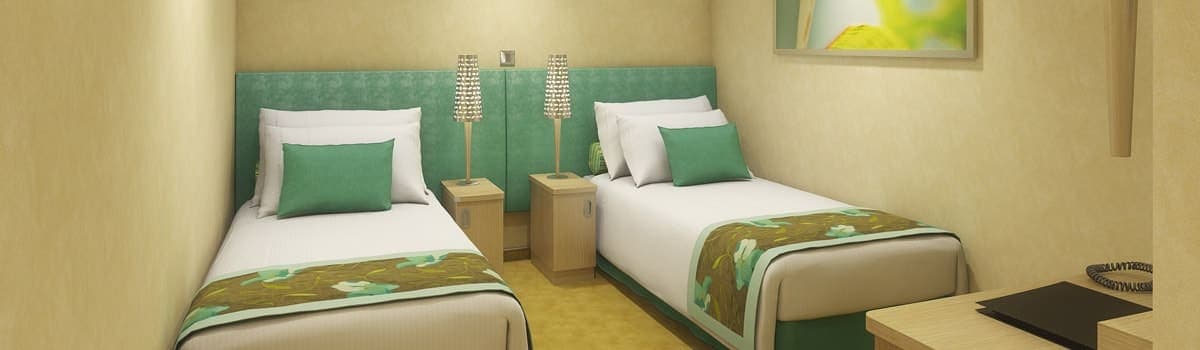 Cloud 9 Spa Interior stateroom, Carnival Sunshine