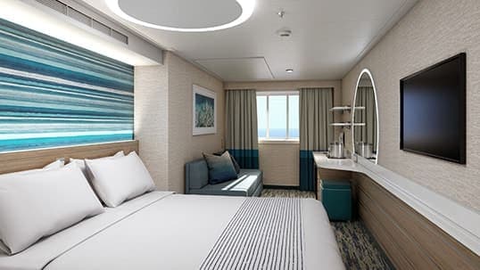 Ocean View stateroom, Carnival Tropicale