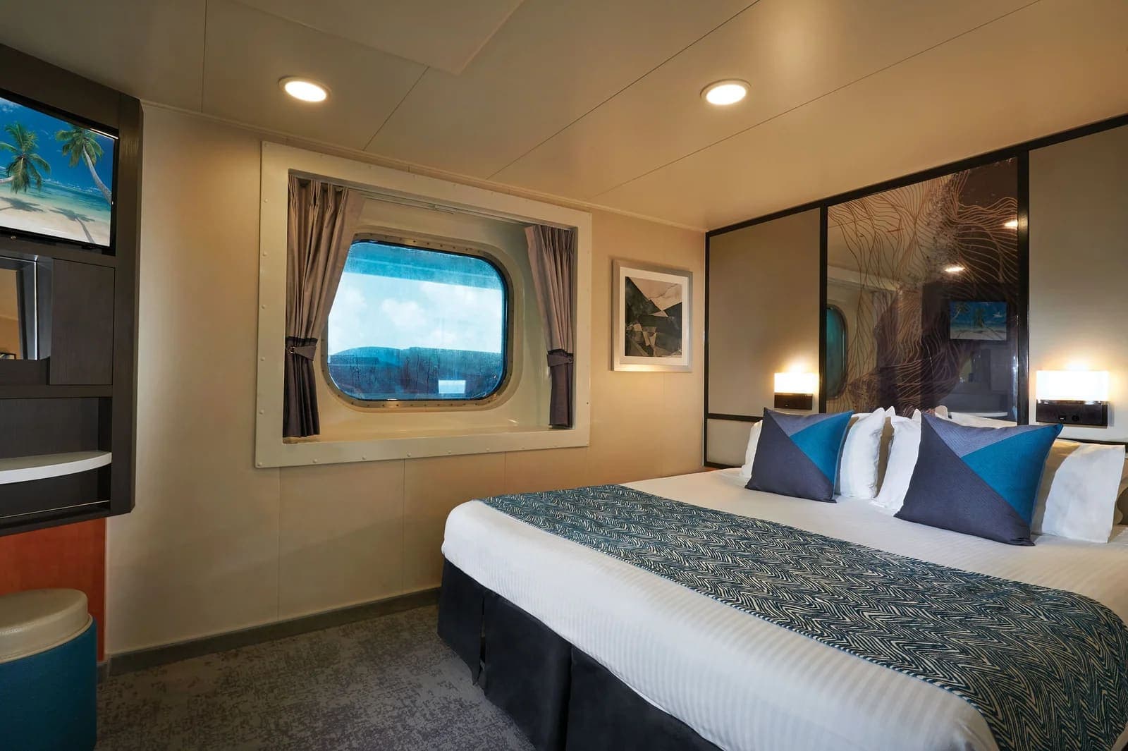 Obstructed Oceanview, Norwegian Dawn