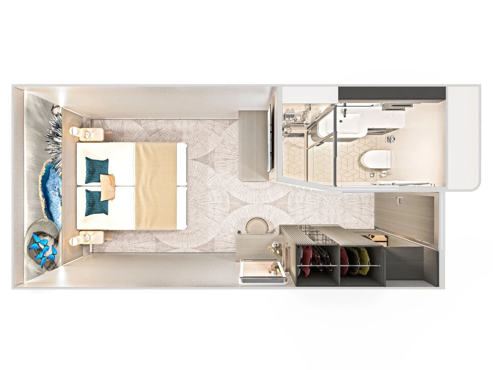 Family Inside floor plan, Norwegian Viva