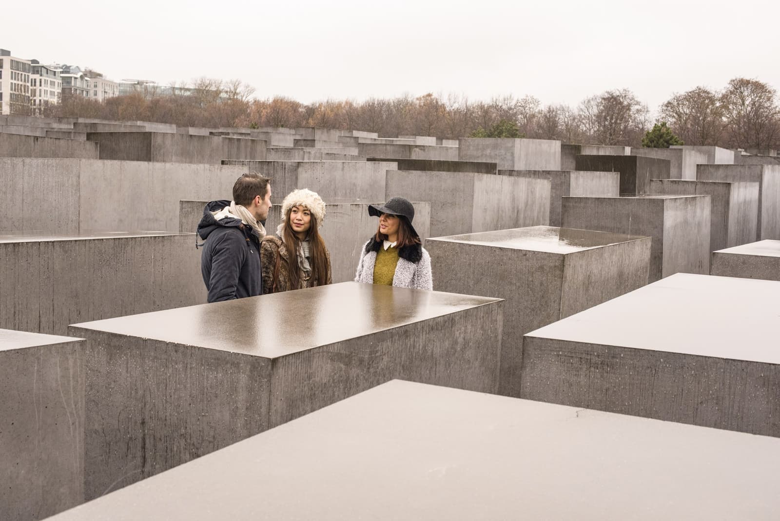 The Memorial for the Jewish in Berlin, Germany