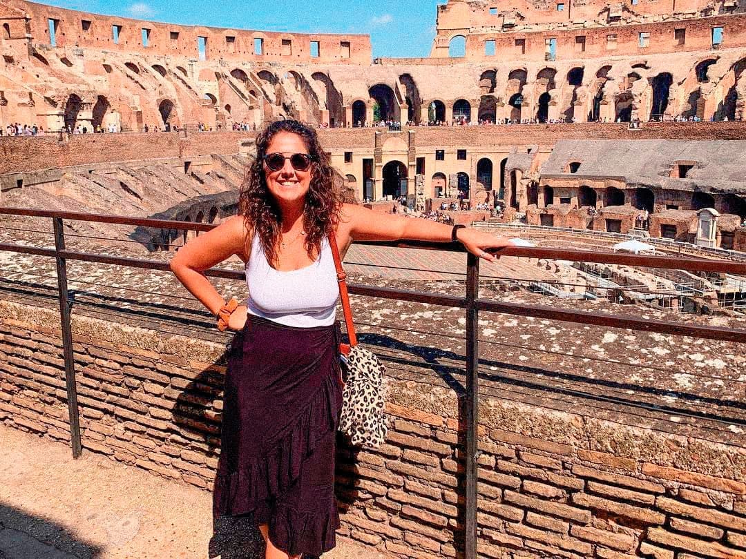 The Colosseum in Rome, Italy