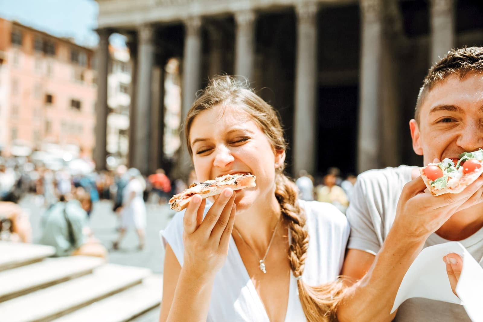 The Pantheon in Rome, Italy