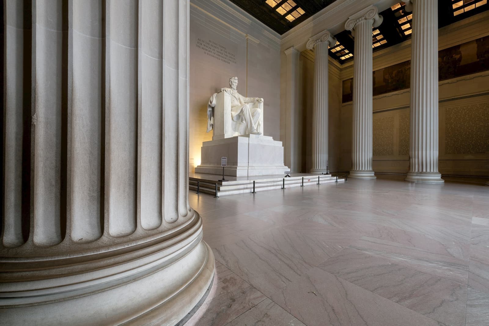 The Lincoln Memorial, Washington DC, USA