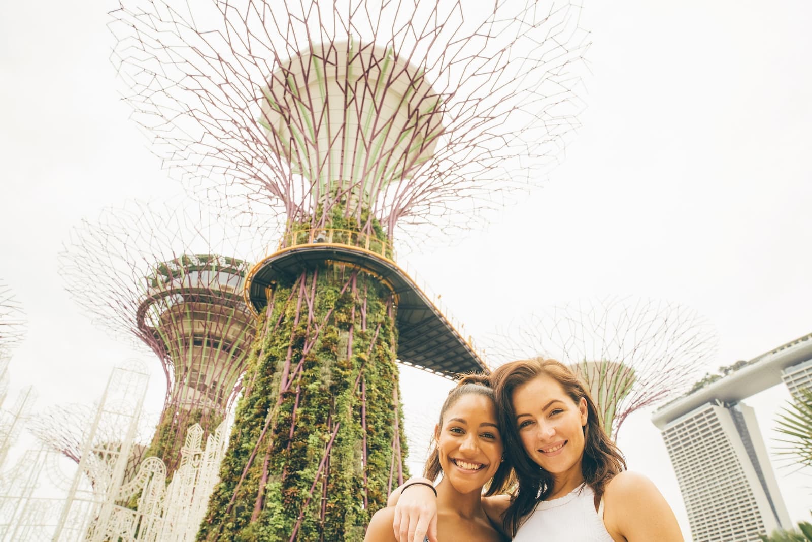 Flower Dome in Singapore