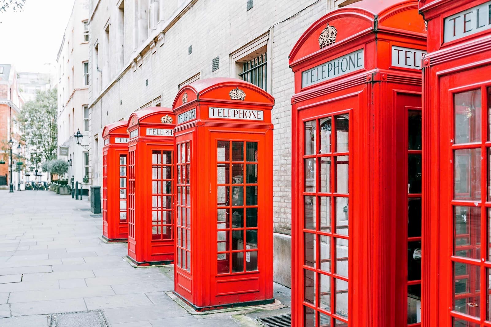 Telephone Box in London, England