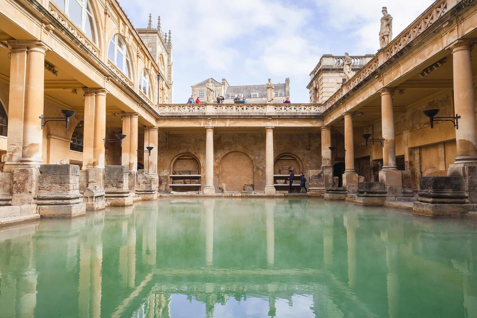 The Roman Baths in Bath, England