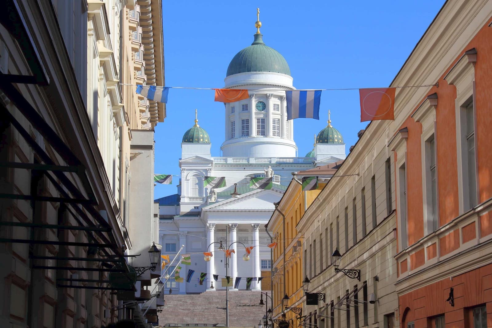 The Helsinki Cathedral in Finland