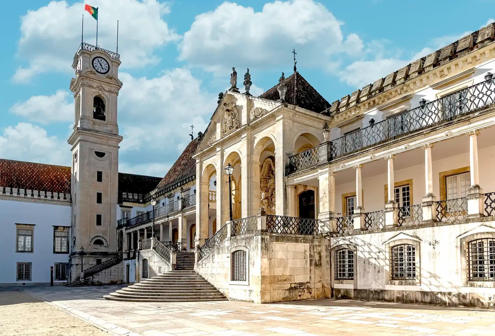 Day Hero Town Hall, Coimbra, Portugal