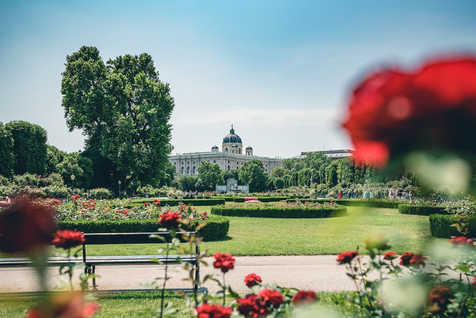 Hofburg palace and gardens, Vienna Austria