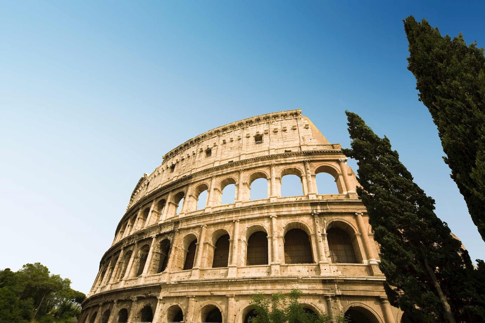 The Colosseum in Rome, Italy