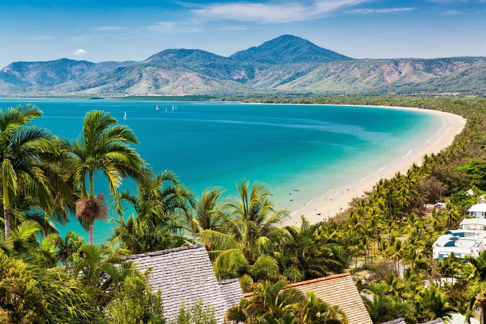 Beach at Cairns