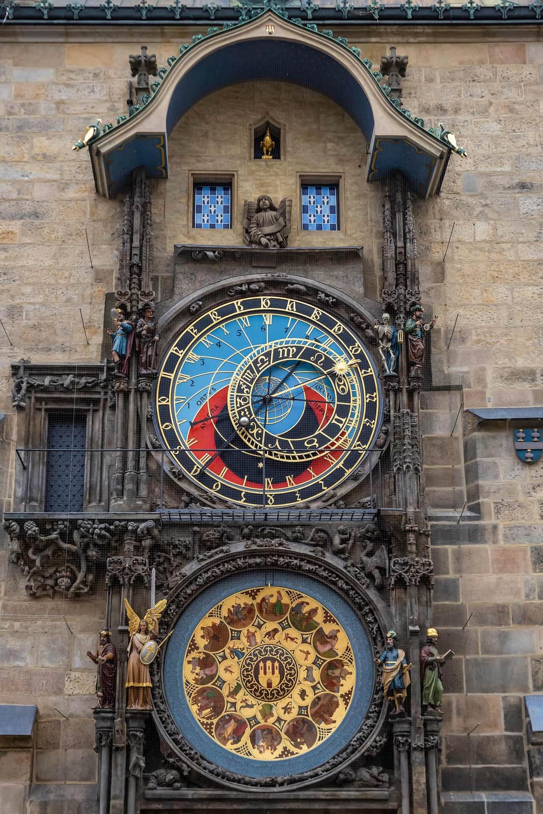 Astronomical Clock in Prague Old Town, Czech Republic