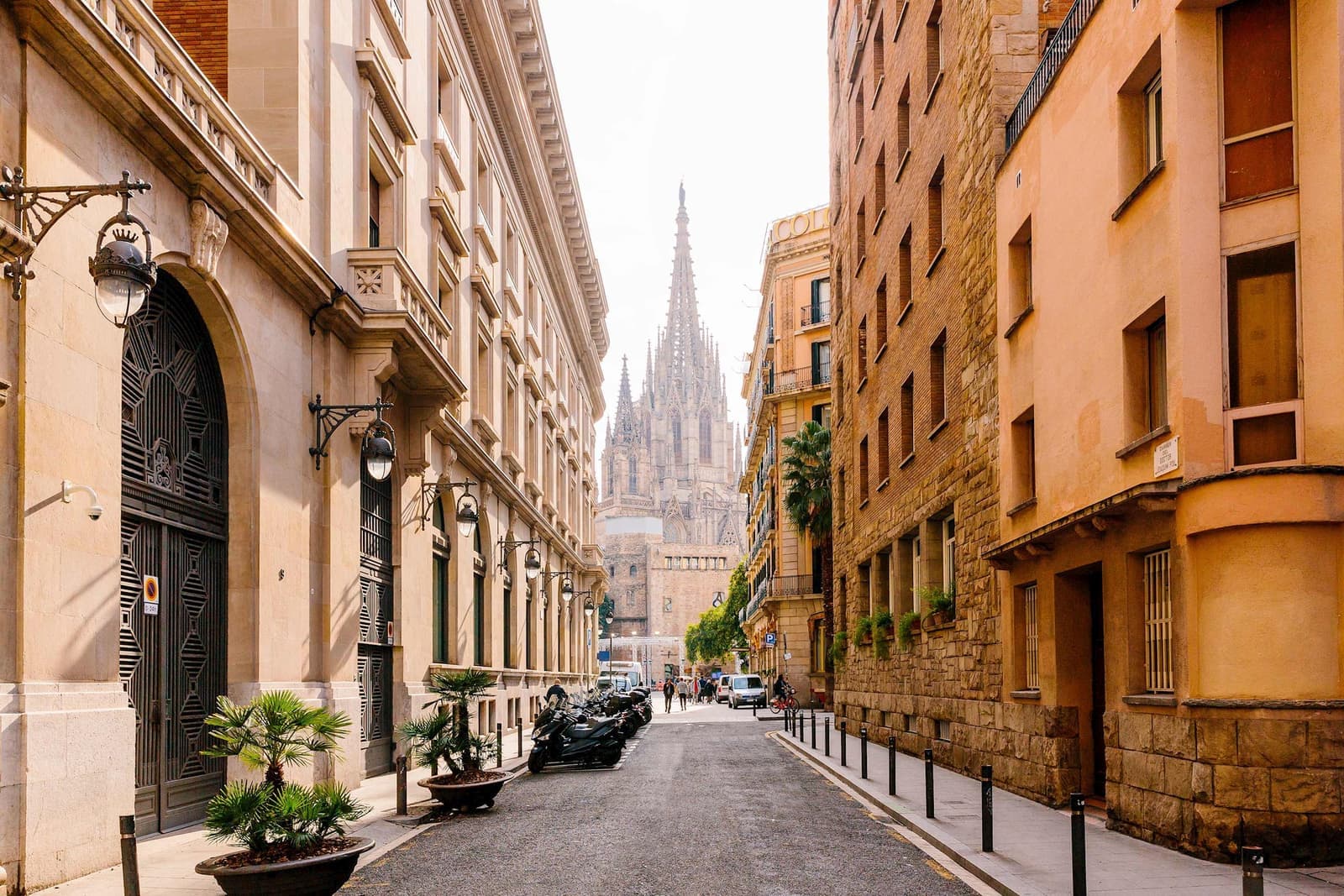 A street view of Barcelona, Spain