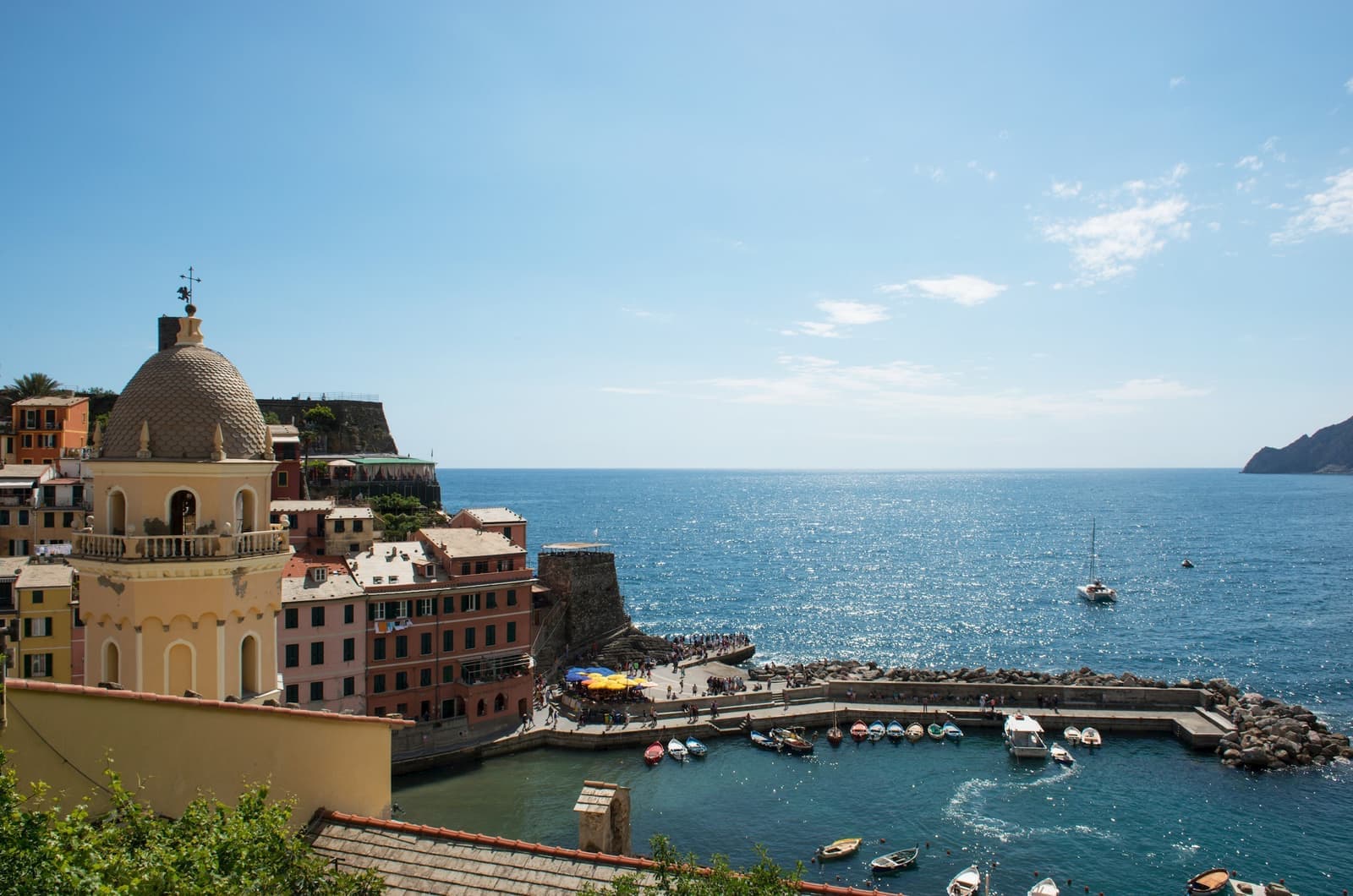 Harbour, Cinque Terre, Italy
