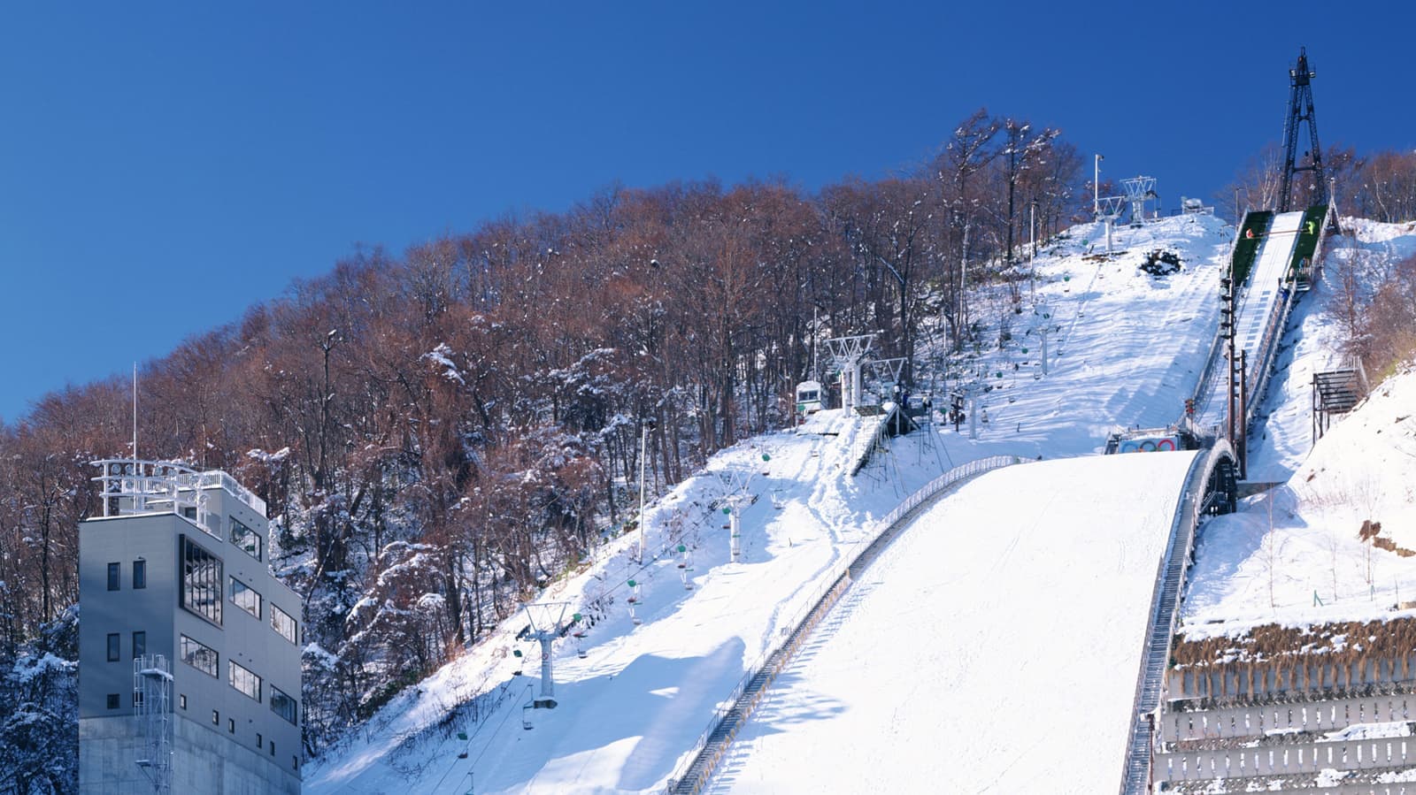 Mount Okura Ski Jump Stadium, Sapporo, Hokkaido, Japan