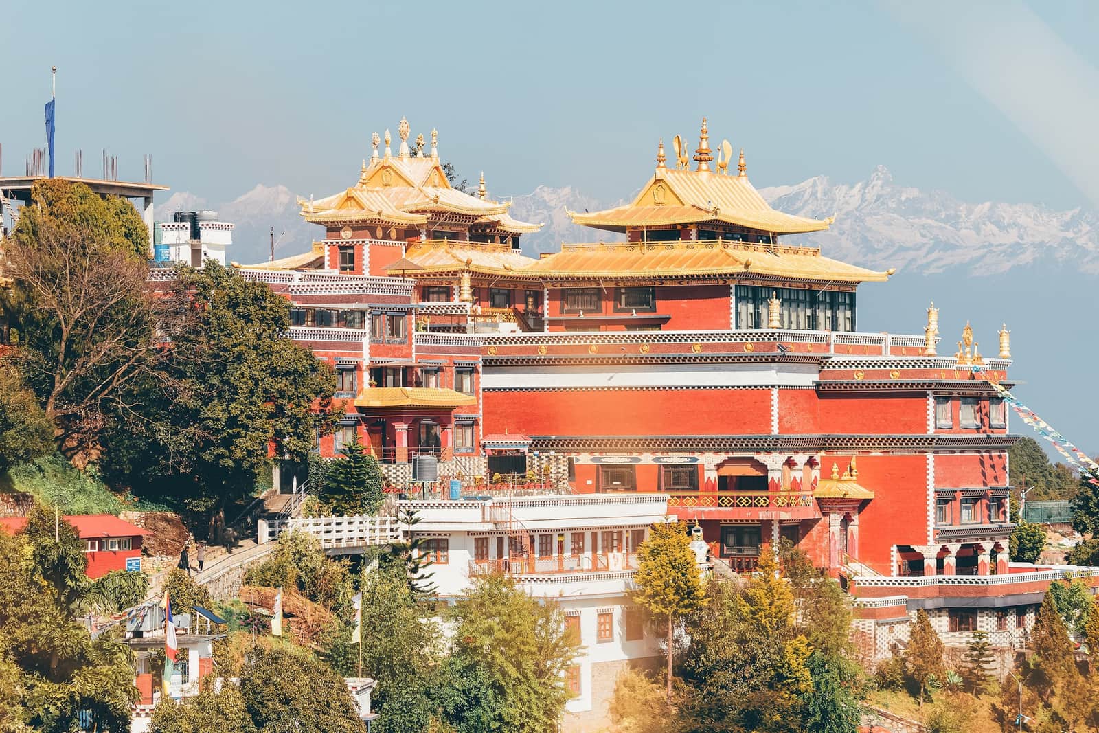 Namobuddha Monastary Kavre in Namobuddha, Nepal