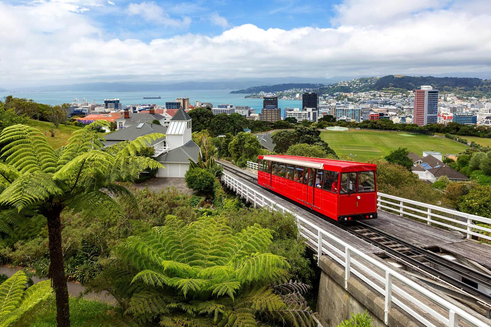 Cable car at Wellington