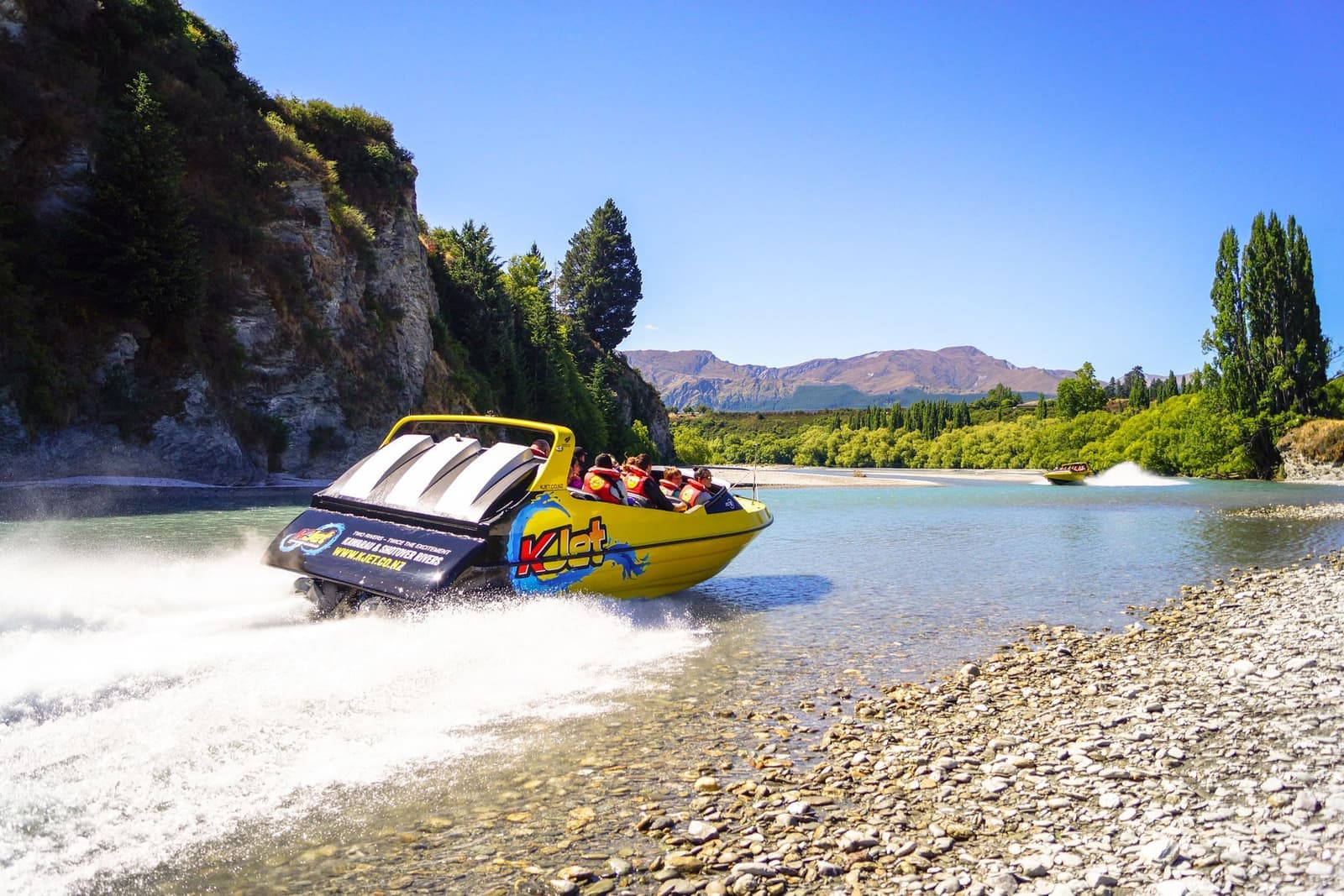 Jet boat tour Queenstown
