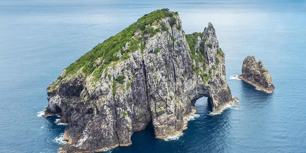 Hole In The Rock Formation Bay Of Islands