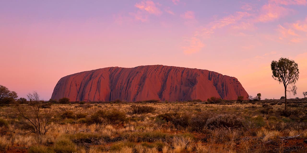 Uluru At Dusk Credit Tourism NT
