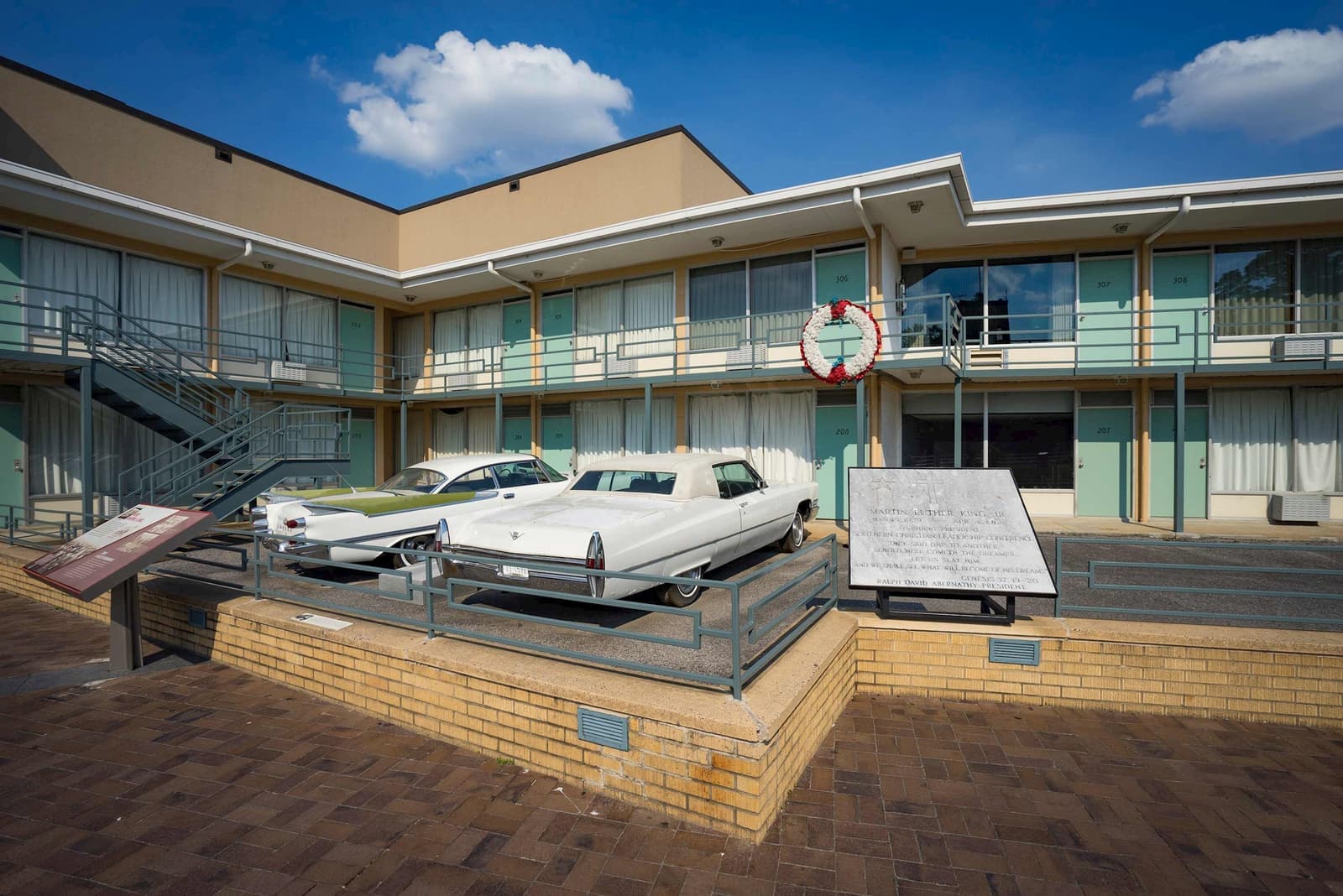 Exterior of the National Civil Rights Museum in Memphis, Tennessee, USA