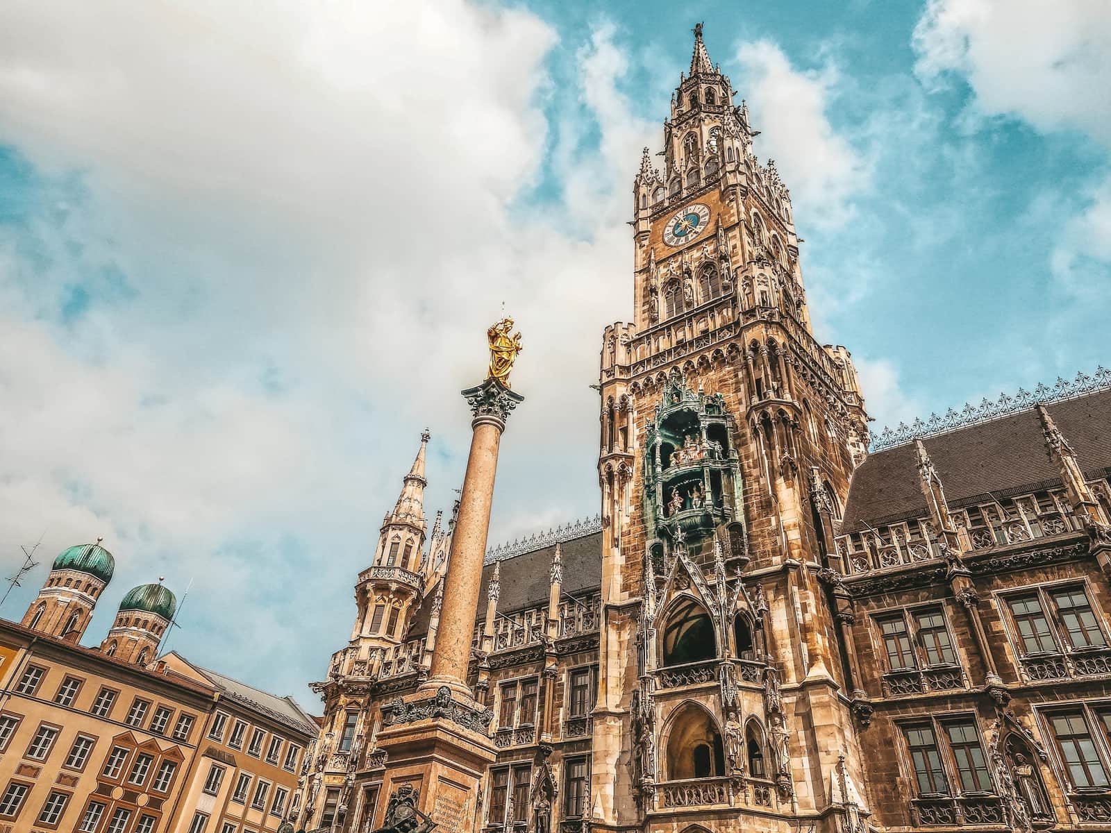 The New Town Hall in Munich, Germany
