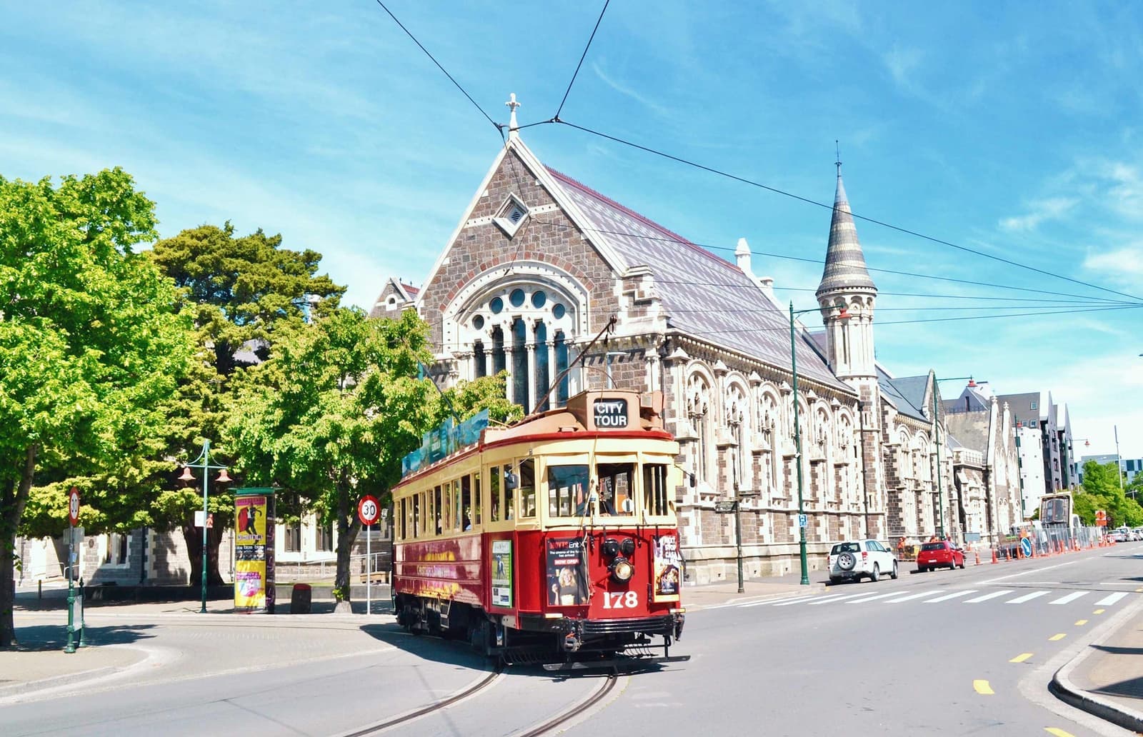 Cable car at Christchurch