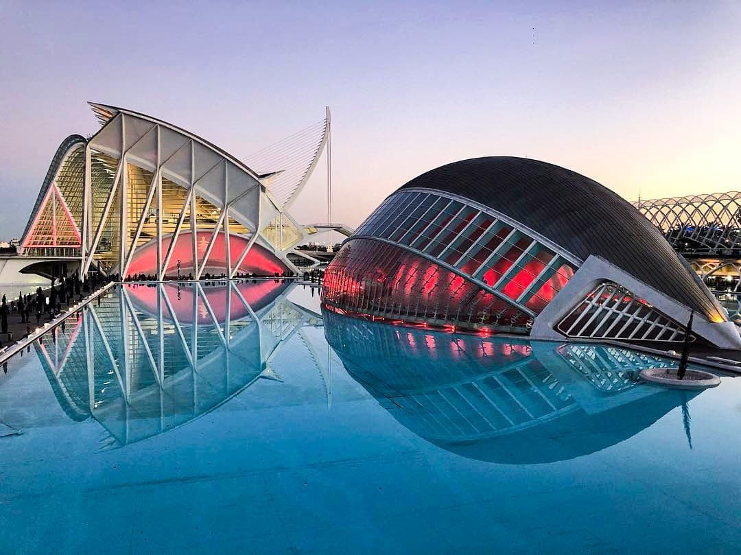 The City of Arts and Sciences in Valencia, Spain