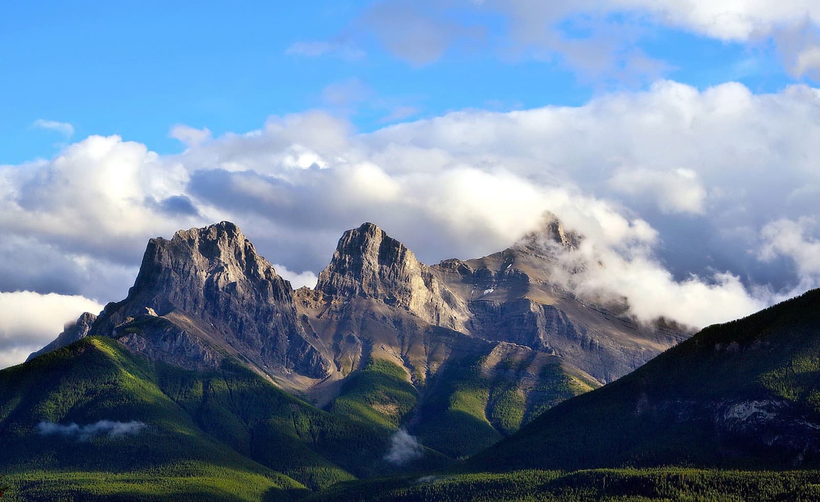 Mountains in Banff National Park, Alberta, Canada