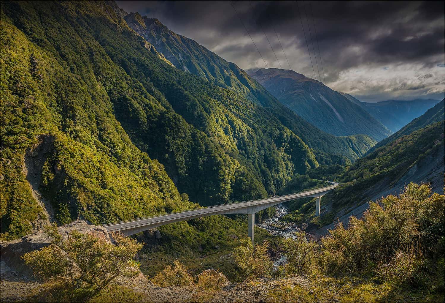 TranzAlpine Train Hokitika, New Zealand