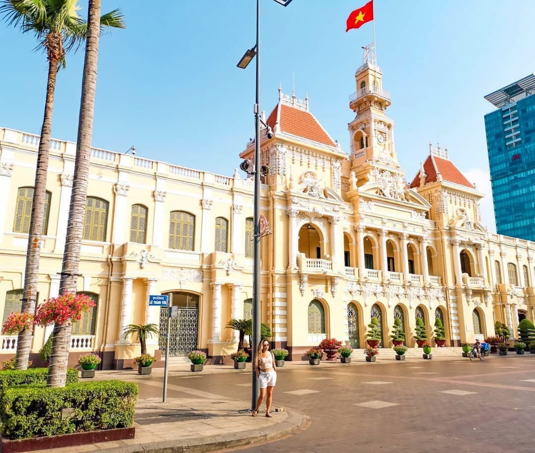 City Hall in Ho Chi Minh City, Vietnam