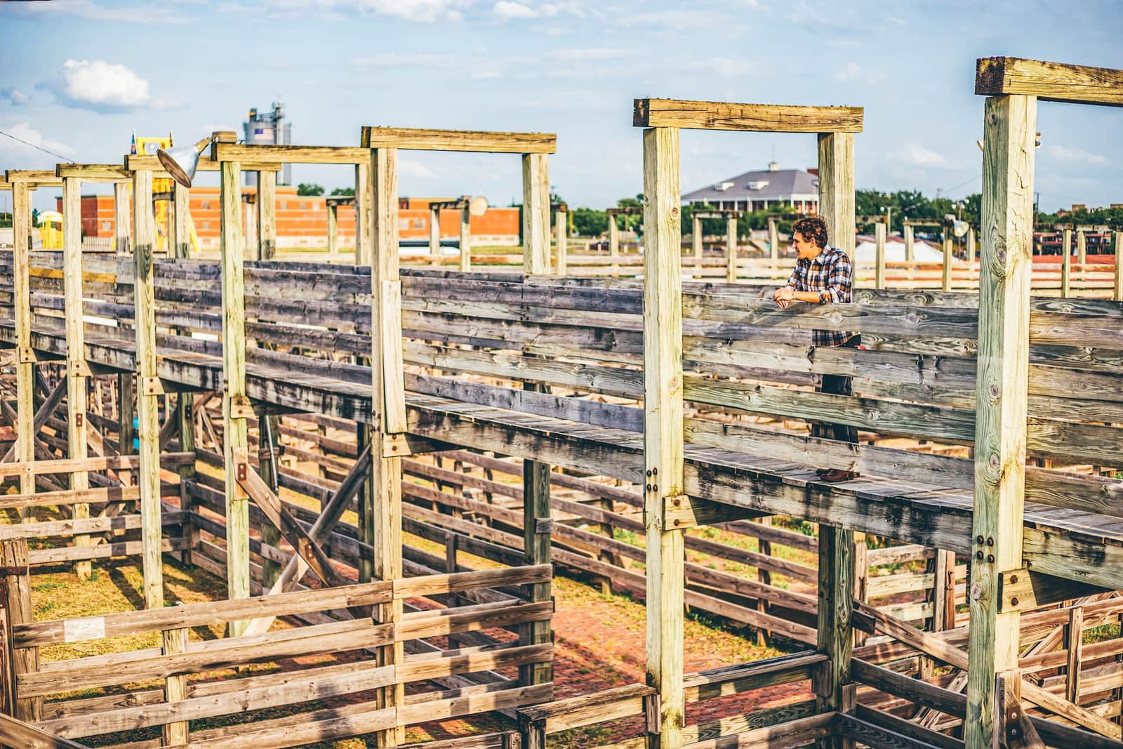 Bull riding stables in Fort Worth, USA