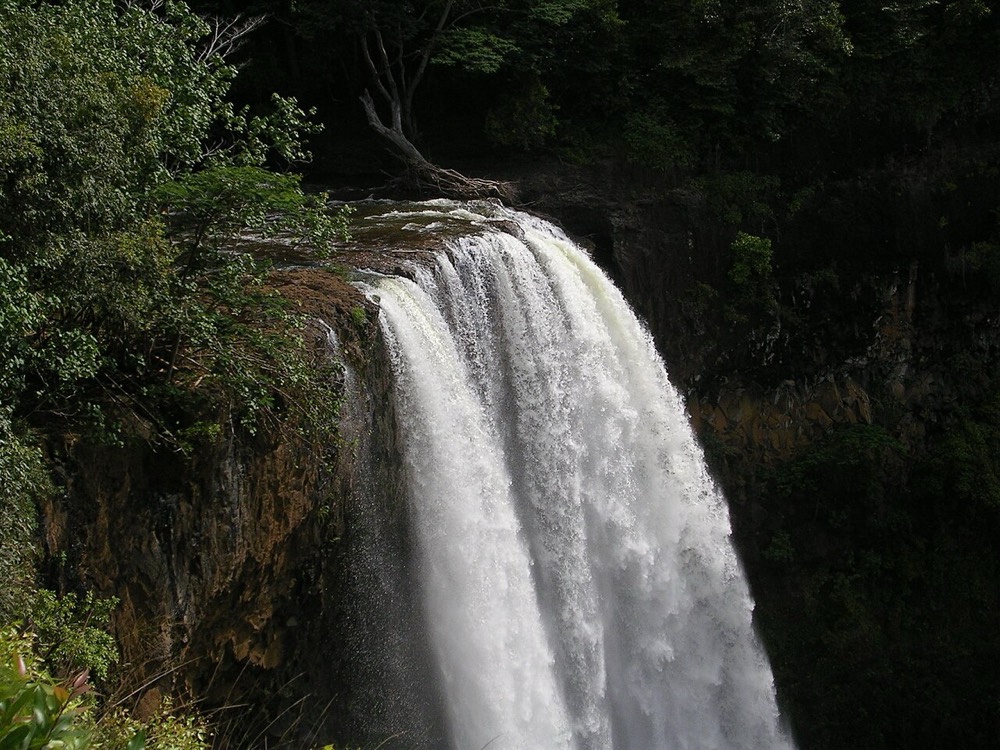 Wailua and Opaekaa Falls