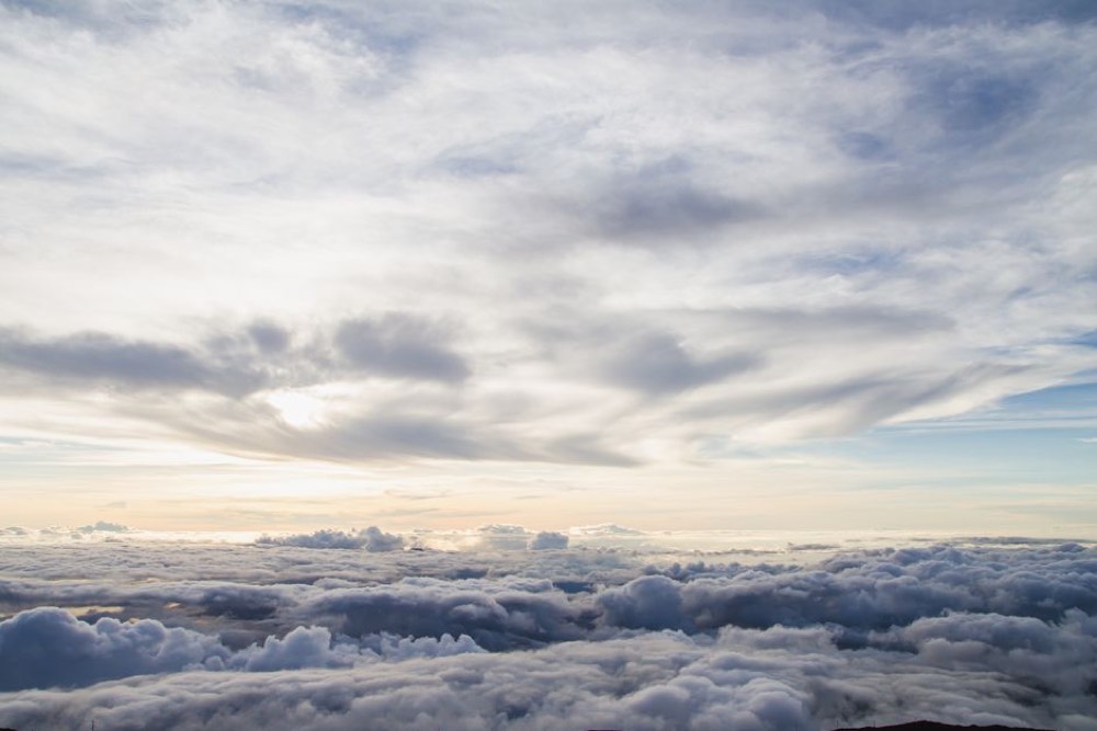 Sunrise at Haleakala