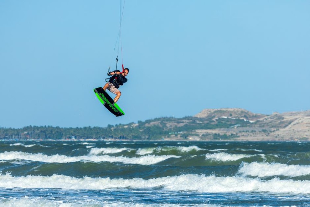 Kitesurfing in Cabarete